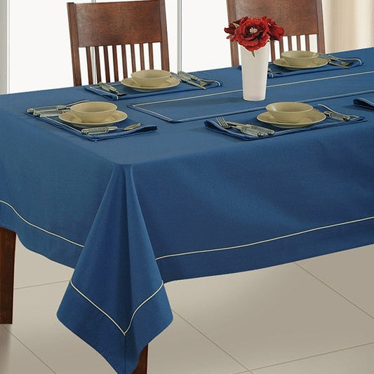 Ink Blue-Plain Rectangular Table Linen- 774