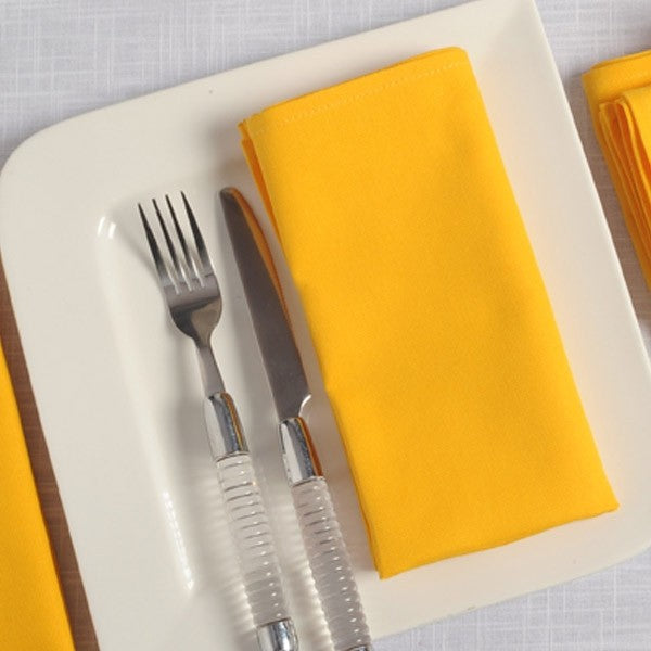 Yellow Dinner Napkin Set – Mango