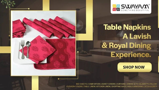 Table Napkins- A Lavish & Royal Dining Experience