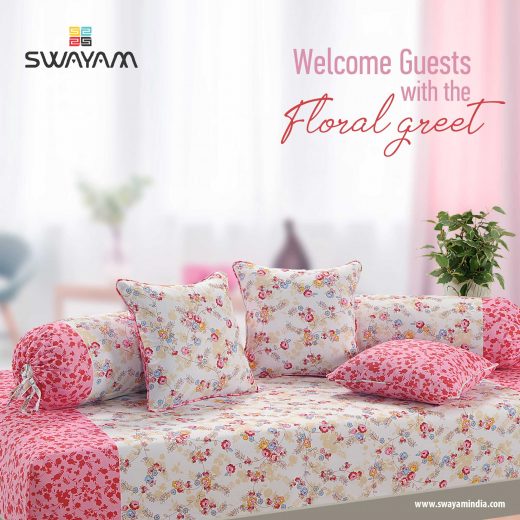 Enhance The Grandeur of Home with Alluring Diwan Set