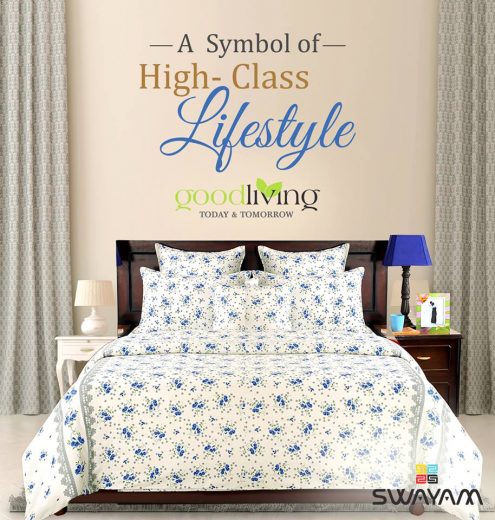 Stylish Bed Sheets Is A Gateway To Class & Elegance- SwayamIndia