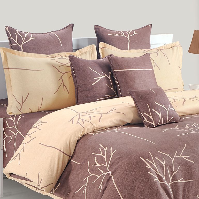 Beauty Contrast Shade Ananda Bed Sheets- 14020