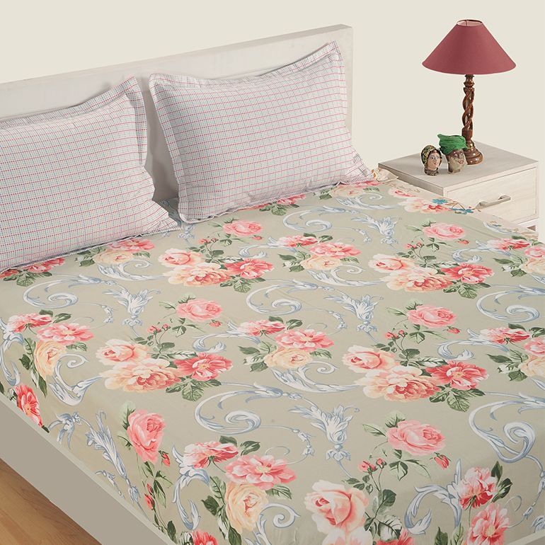 Bloom Realm Veda Bed Sheet – 12020