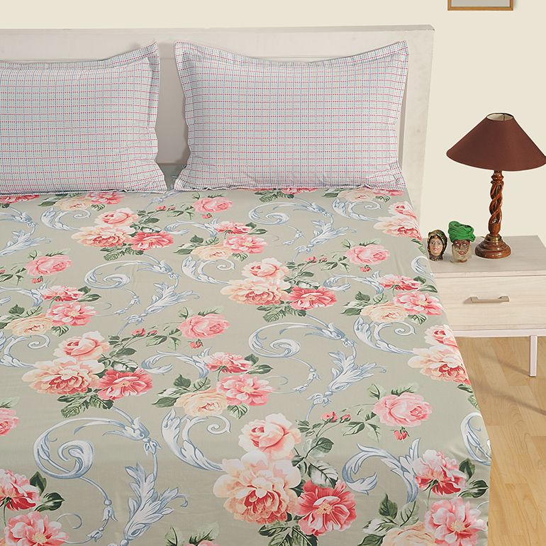 Bloom Realm Veda Bed Sheet – 12020