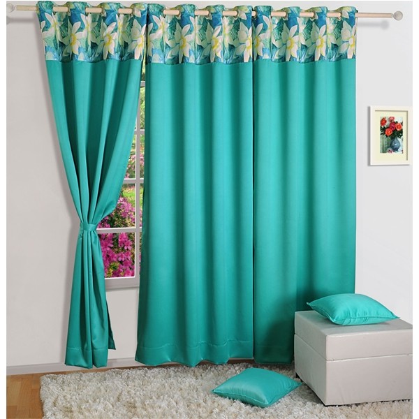 BLUE WONDER BLACKOUT CURTAINS TURQ-2017