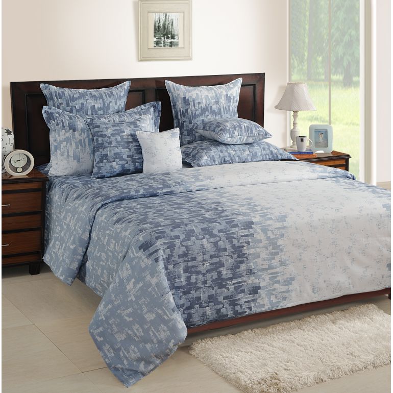 Delight Spark Swayam Zinnia Fitted Bed Sheet- 1992