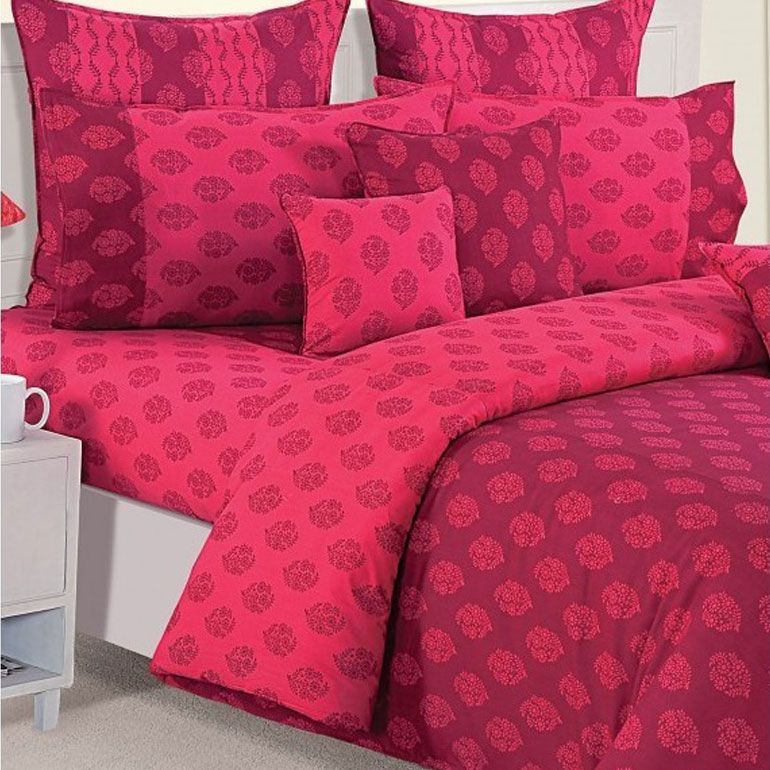 Shades Of Paradise Fitted Bed Sheet- 3008