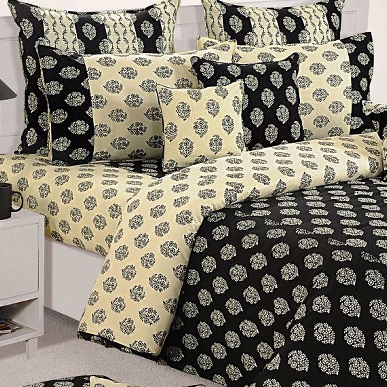 Shades Of Paradise Fitted Bed Sheet- 3202