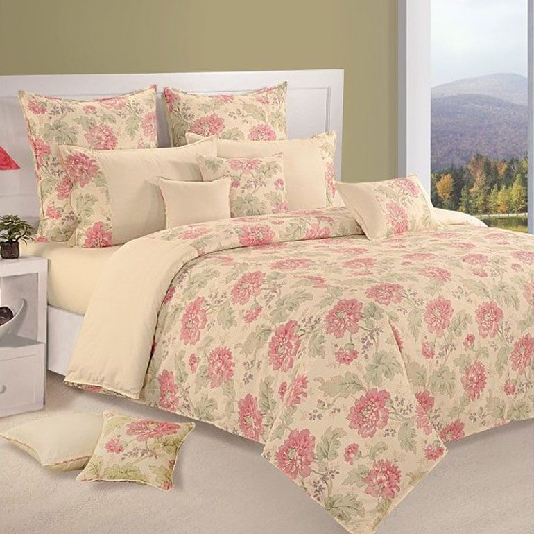 Shades Of Paradise Fitted Bed Sheet- 3612