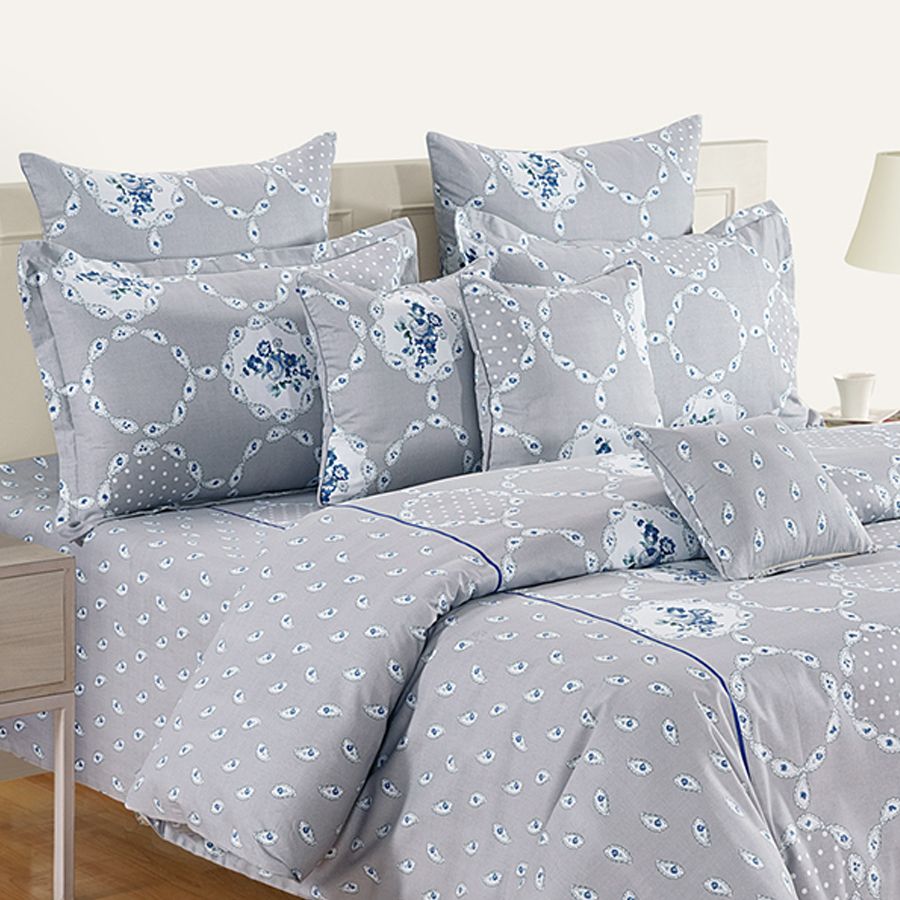 Fresh Fashion Sparkle Fitted Bed Sheet- 11048