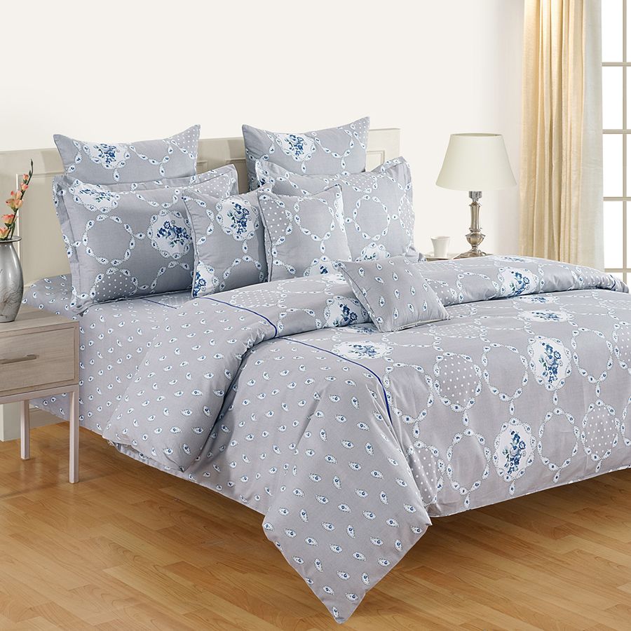 Fresh Fashion Sparkle Fitted Bed Sheet- 11048