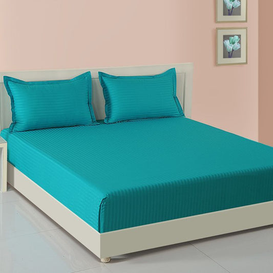 Aqua Turq Sonata Fitted Bed sheet