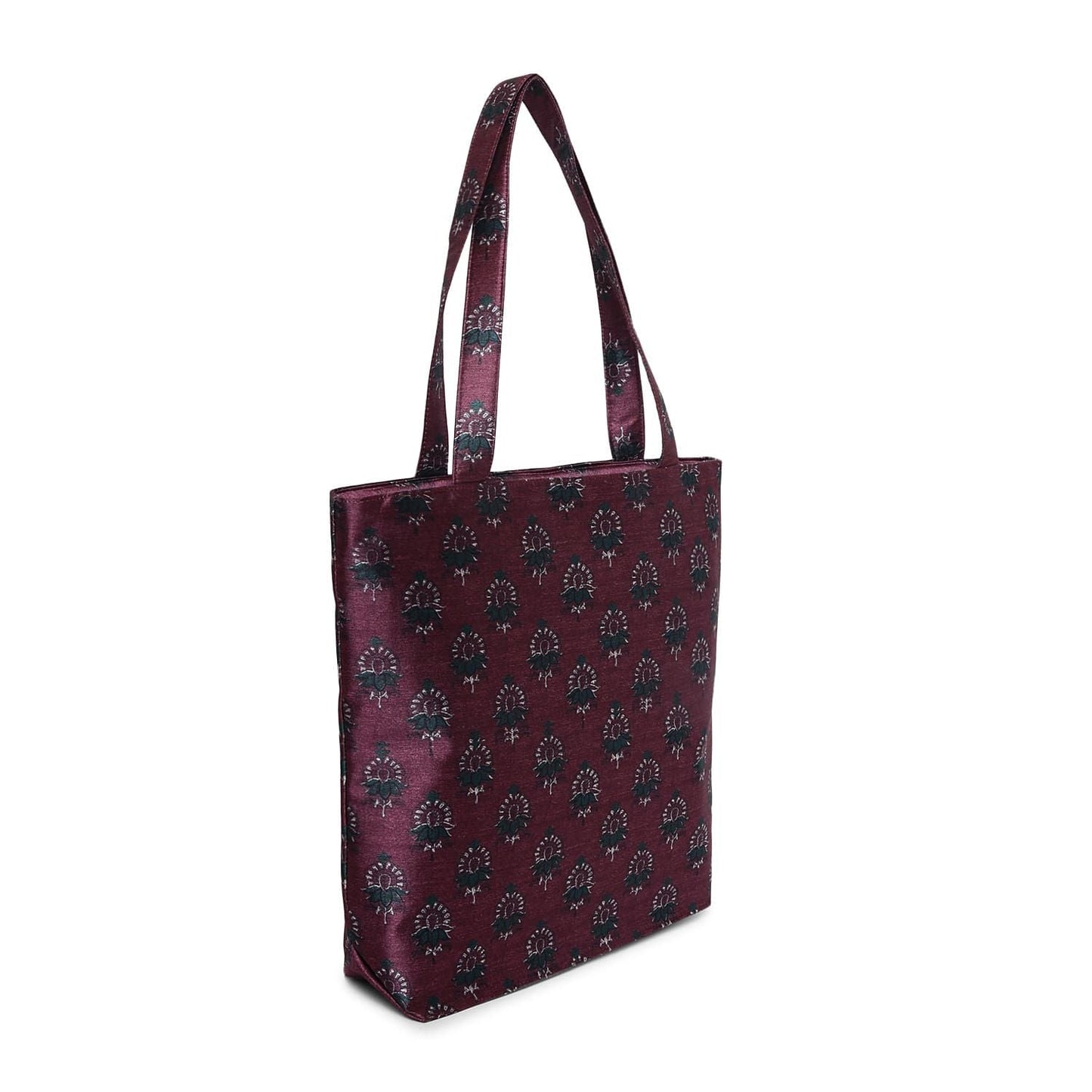 Swayam Ethnic Fashion Silk Shoulder Bag - Maroon