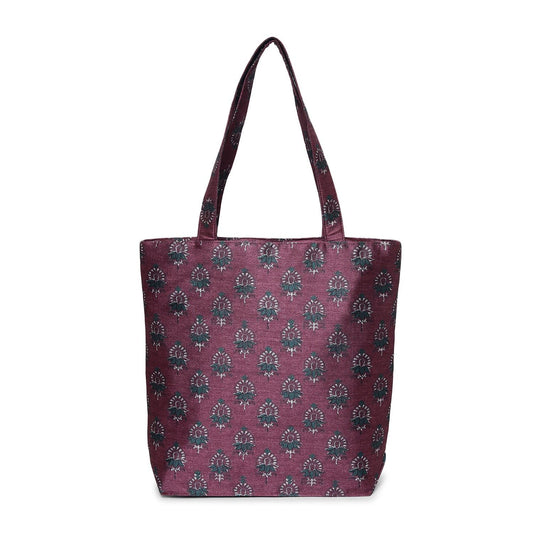 Swayam Ethnic Fashion Silk Shoulder Bag - Maroon