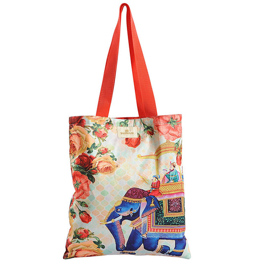 Swayam Carry Silk Handbag - QCB-3