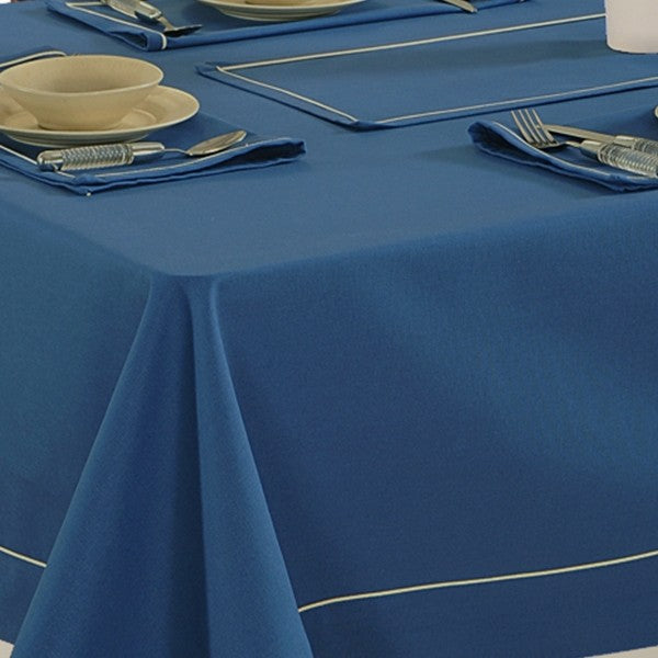 Ink Blue-Plain Rectangular Table Linen- 774