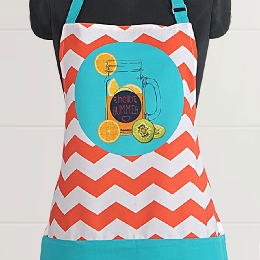 Hello Summer Digital Aprons- APT-6018