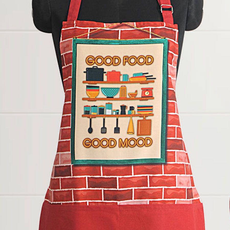 Good Food Digital Aprons- APT-6019