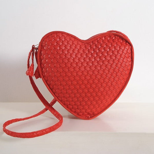 Lush Red Heart Bag Satchel