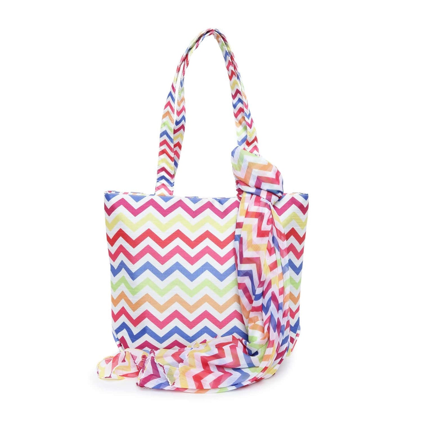 Zigzag Beauty Scarf Bag - SCF-1922