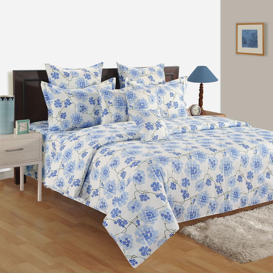 Delicate Glory Sparkle Fitted Bed Sheet - 3358