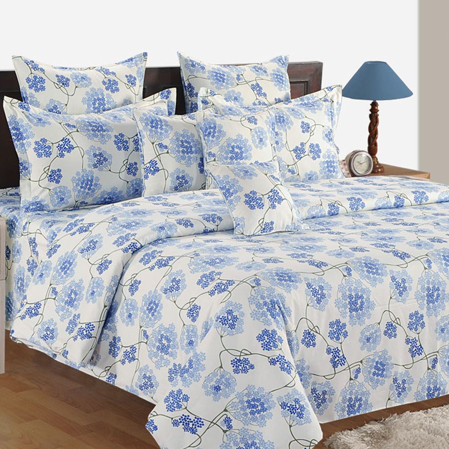 Delicate Glory Sparkle Fitted Bed Sheet - 3358