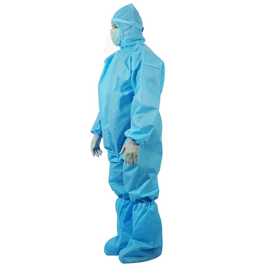 Personal Protective Equipment Kit in Non Woven, Premium Graded 90 GSM laminated