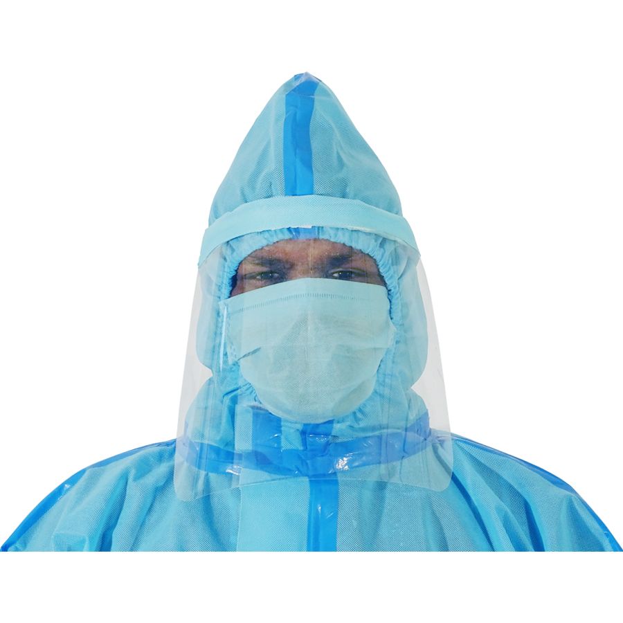 Personal Protective Equipment PPE Kit In Non Woven,Premium Graded 90 GSM laminated/With Tape