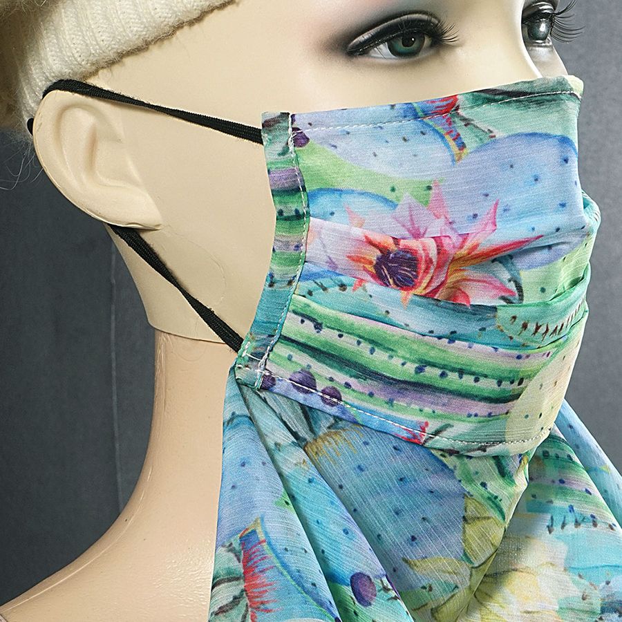 Colorful Scarf Mask