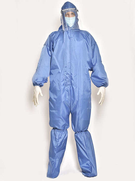 TAFFETA 50 GSM FOR HOUSE KEEPING AND COURIER COVERALL BODY SUIT