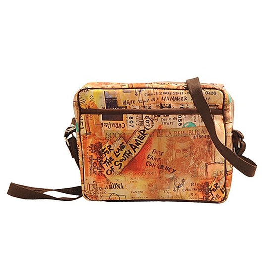 Beige Currency IPad Satchel – IPD01-9