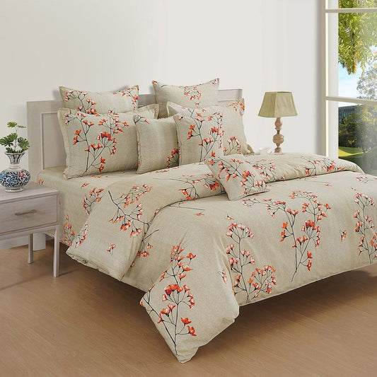 Blossoms Beauty  Bed Sheet-14058