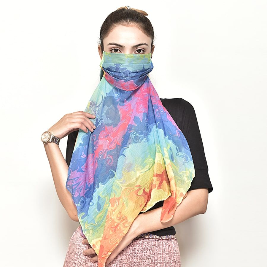 Sober Safety Scarf Mask-5093