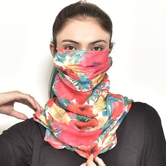 Bloom Comfort Scarf Mask-5097