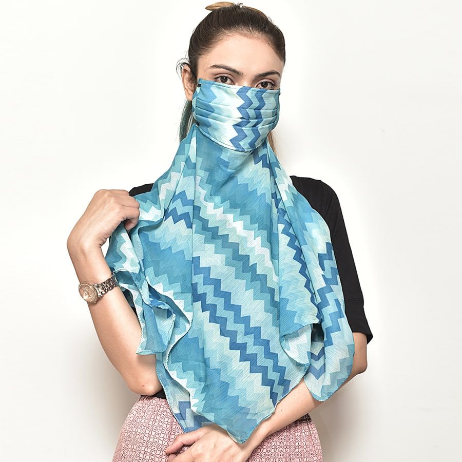 Saucy Safety Scarf Mask-5099