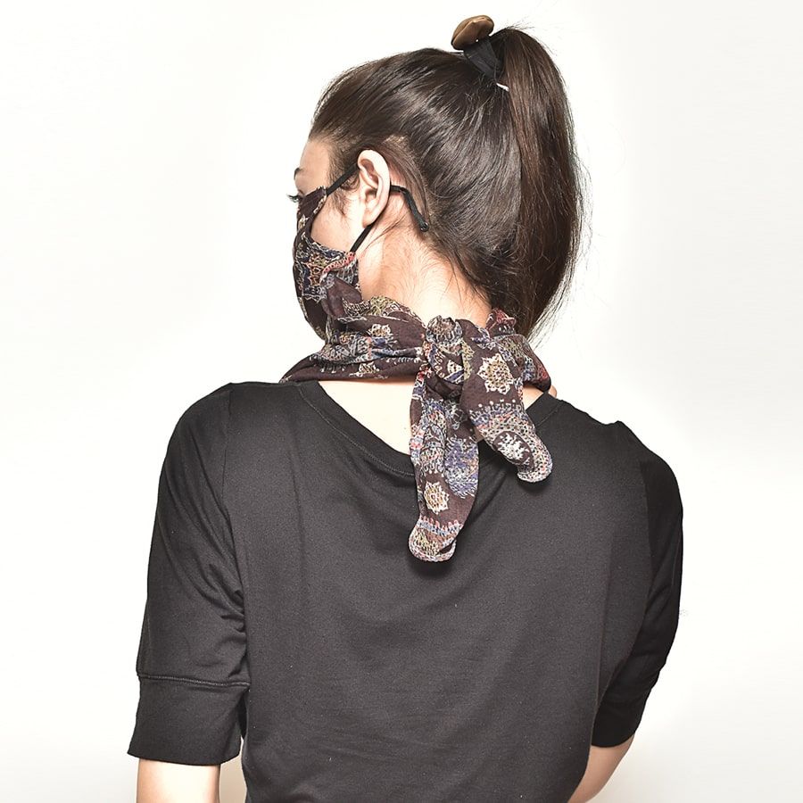 Paisley Protection Scarf Mask-5101