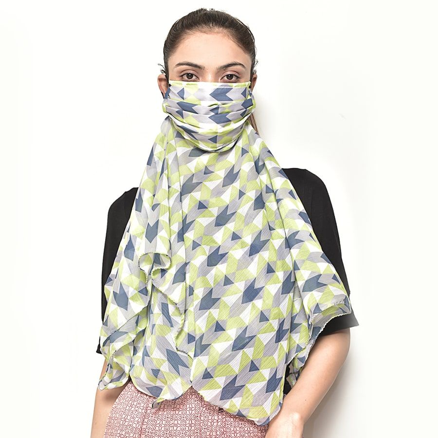 Serene Safeguard Scarf Mask-5104