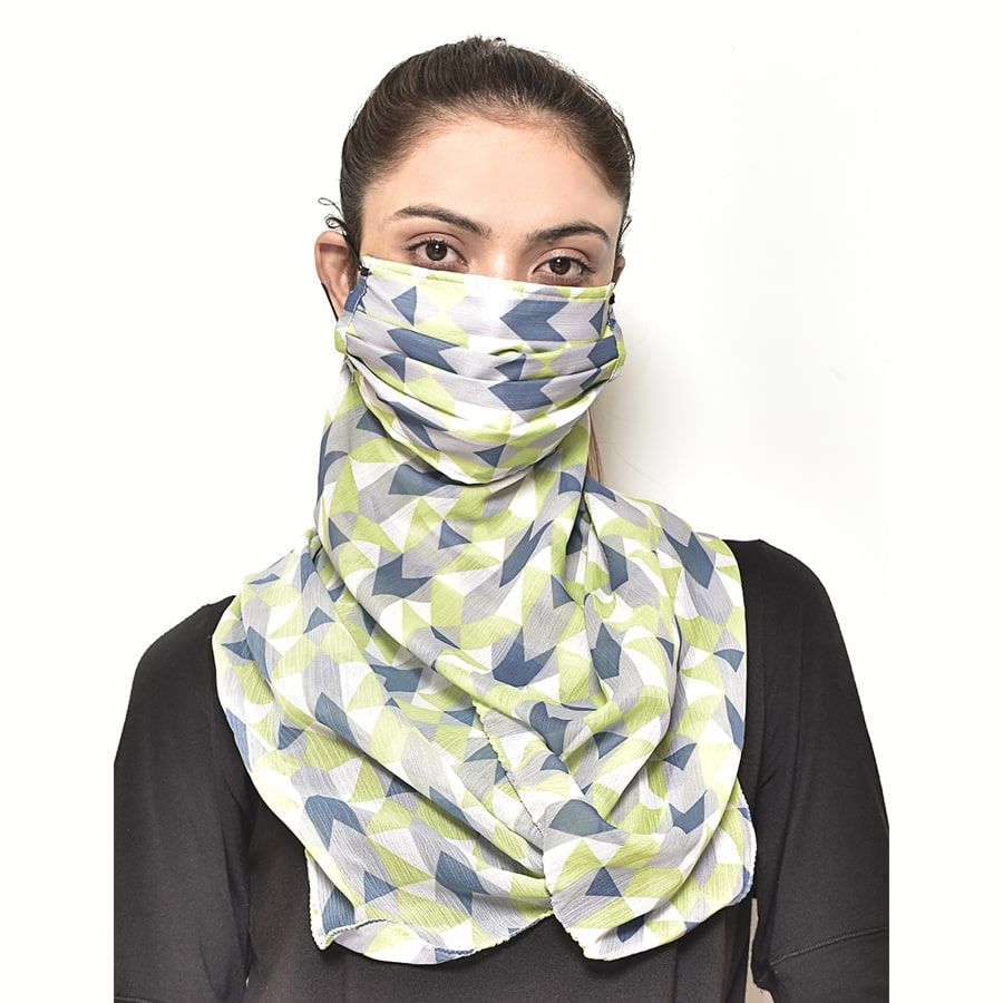 Serene Safeguard Scarf Mask-5104