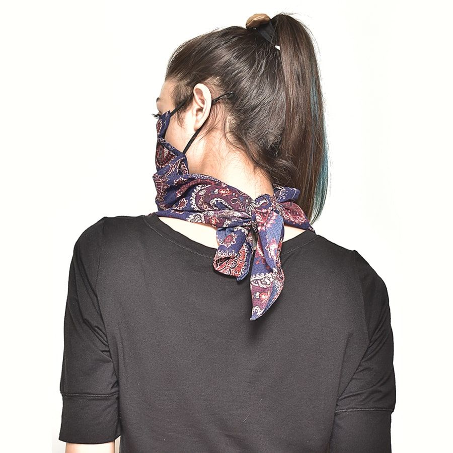 Paisley Protective Scarf Mask-5105