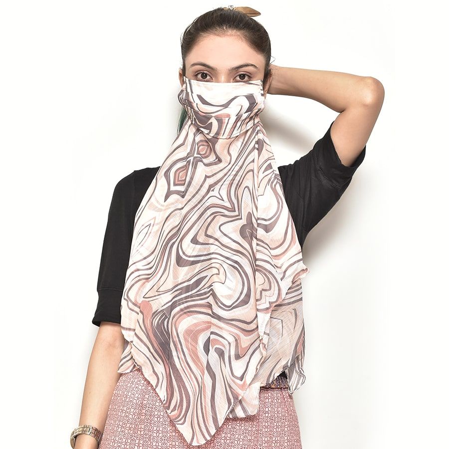 Posh Protection Scarf Mask-5107