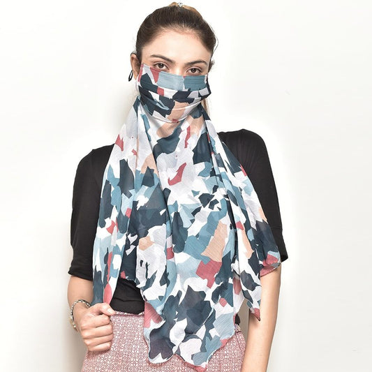 Chic Protection Scarf Mask-5108