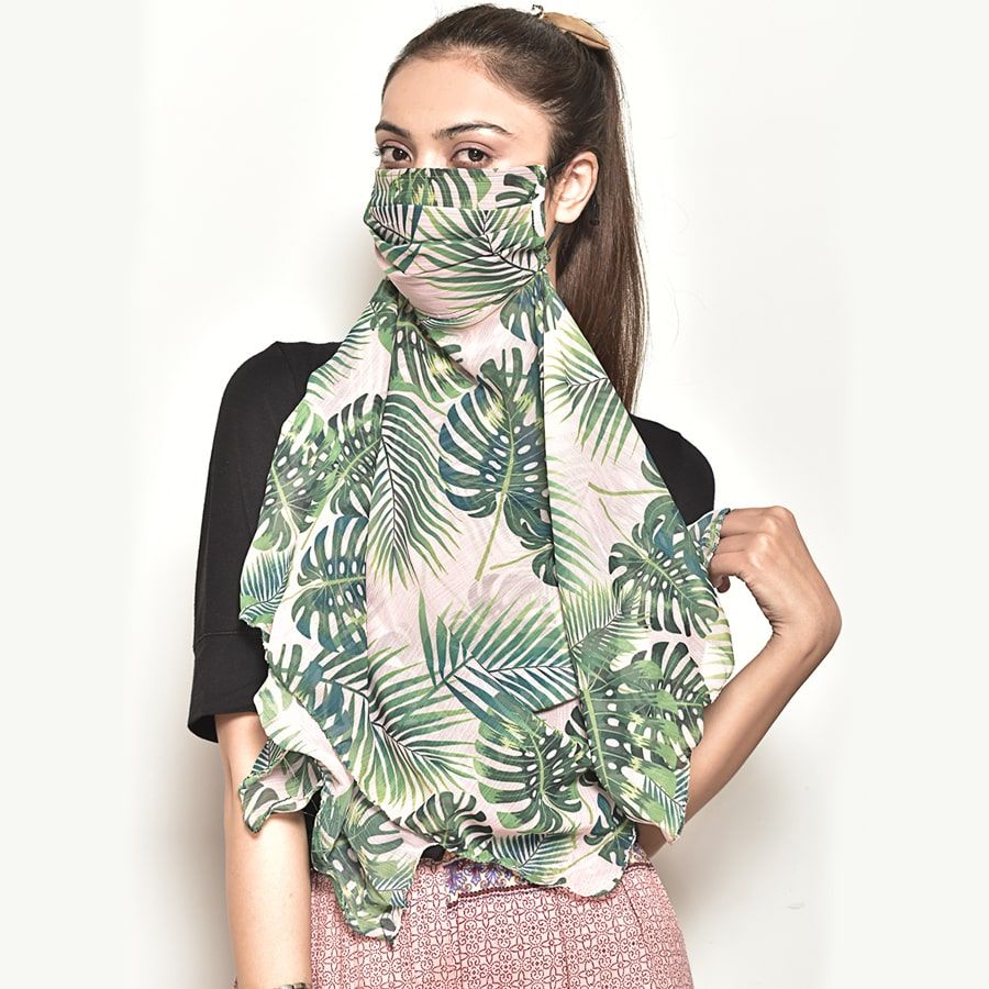 Leafage Safety Scarf Mask-5113