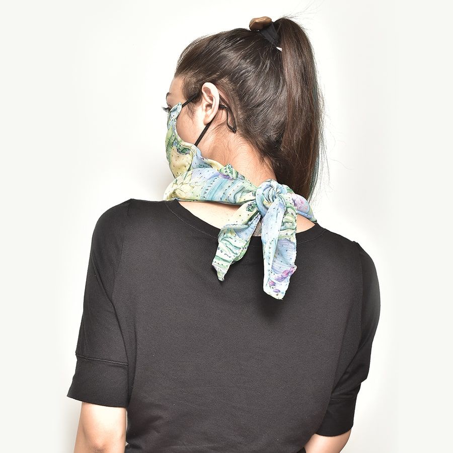 Pretty Protection Scarf Mask-5123