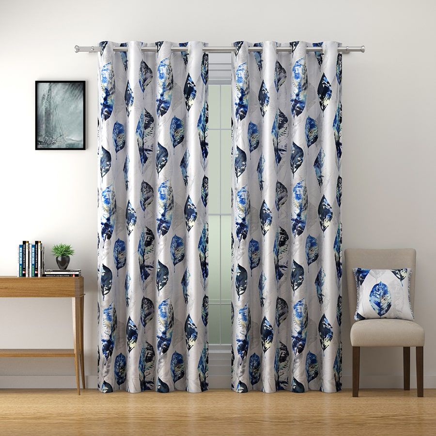 Leafy Beauty Omega Curtains - 3743