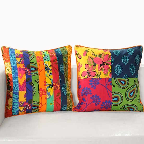 Patchwork Cushion Covers - Appl-12002