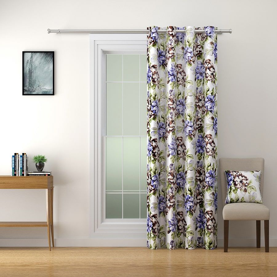 Flowery Flair Omega Curtains - 3745
