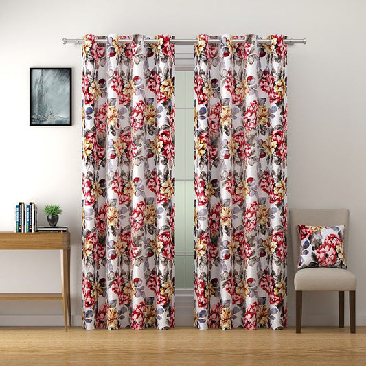 Floral Charm Omega Curtains - 3746