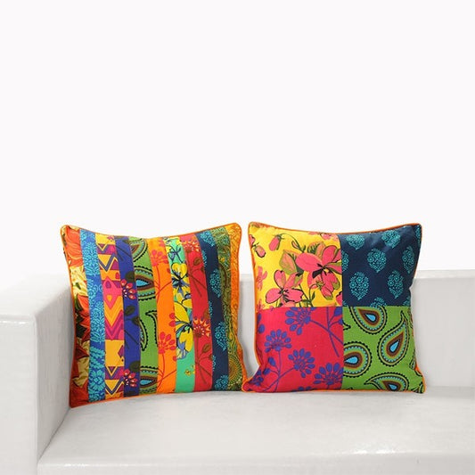 Patchwork Cushion Covers - Appl-12002