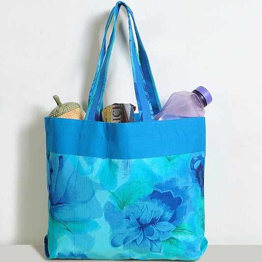 Azure Shopping Bag- 6715