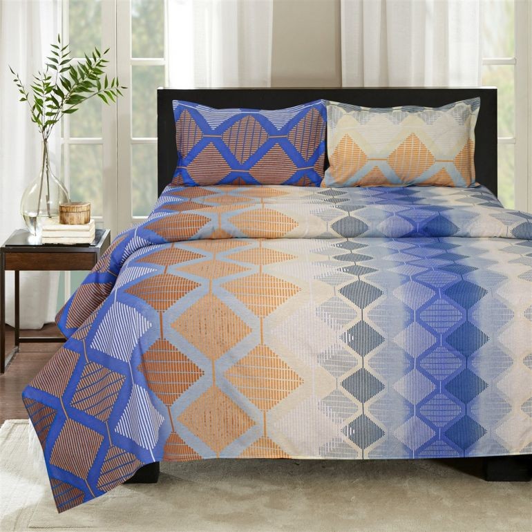 Lively Beauty Sparkle Fitted Bed Sheet - 21013